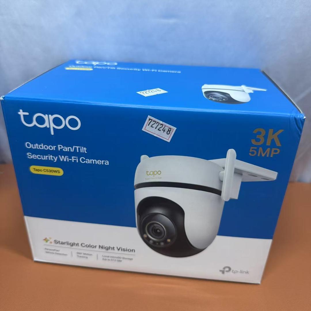 TP-Link Tapo C530WS 新製品 セキュリティWi-Fiカメラ - メルカリ
