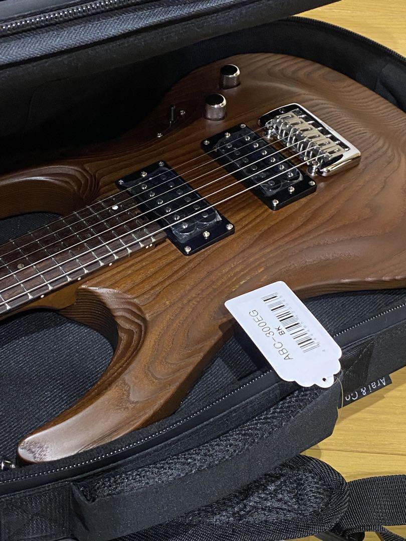 新品 Aria ProⅡ アリアプロⅡ エレキギター　（バッグ&スタンド他）付き