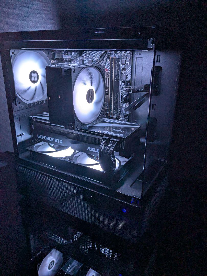 【即日発送】自作ゲーミングPC Ryzen5 5500 RTX 2070 1TBゲーミングデスクトップ