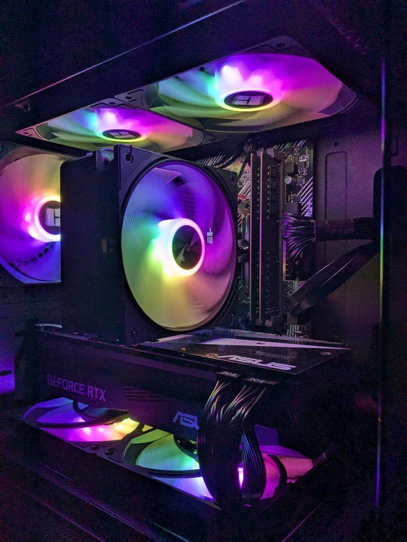 【即日発送】自作ゲーミングPC Ryzen5 5500 RTX 2070 1TB