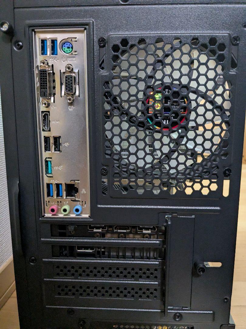【即日発送】自作ゲーミングPC Ryzen5 5500 RTX 2070 1TB