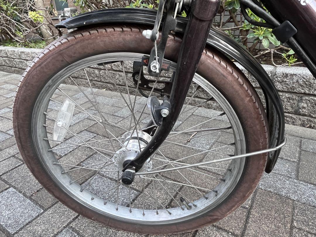 【引取り限定】パナソニック　電動自転車　子供2人乗せチャイルドシート付き