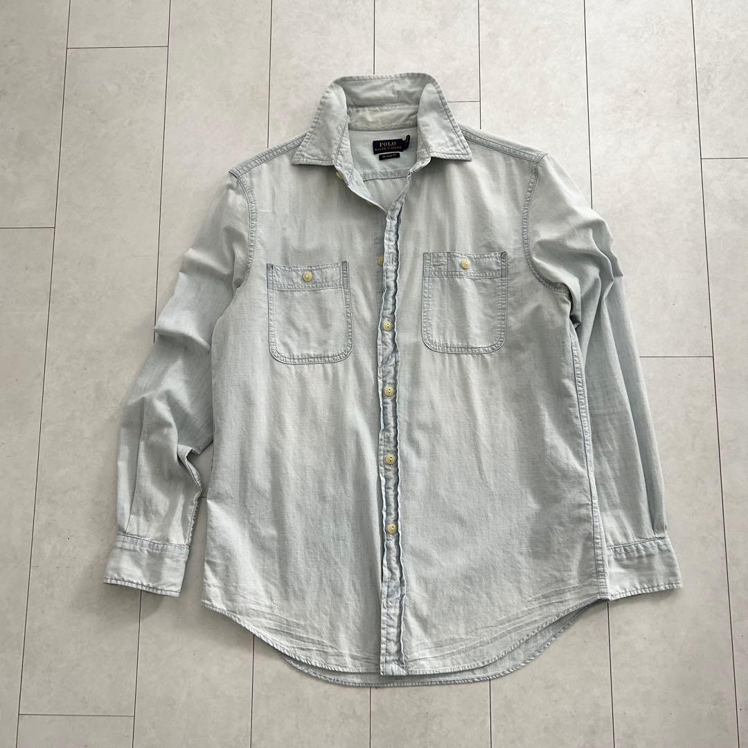 POLO RALPH LAUREN テディベアデニムシャツ