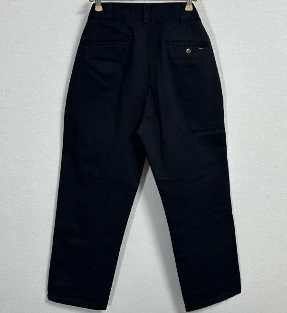 Supreme 23ss ワークパンツ　30 ブラック black