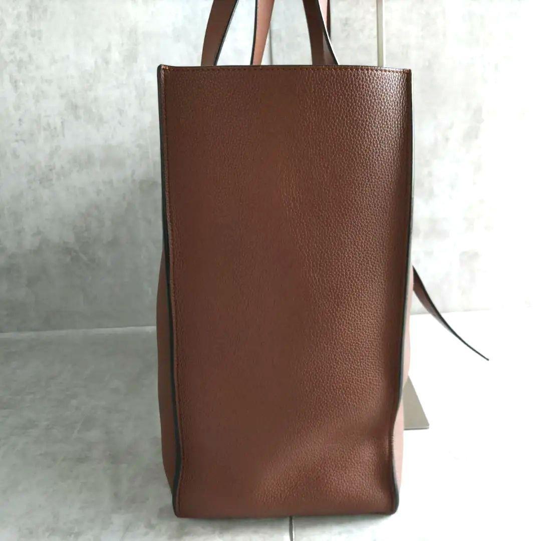 近年極美品✨️ LOEWE  バックルトート アナグラム トートバッグ ブラウン