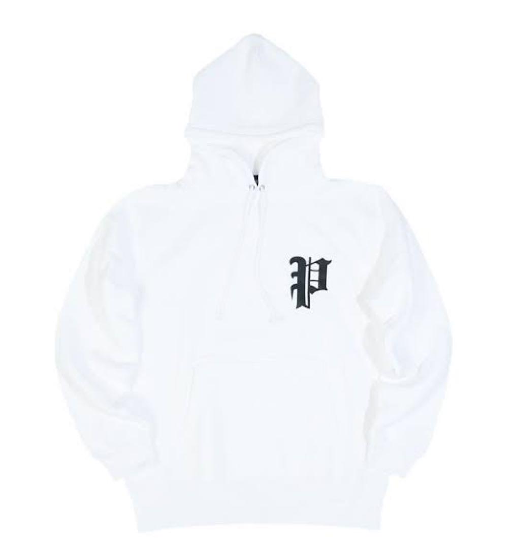 【PHATRNK】 Old Pロゴ SWEAT PK 白