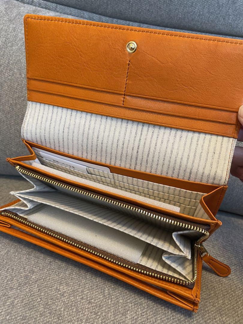 新品未使用 mozo 長財布 オレンジ