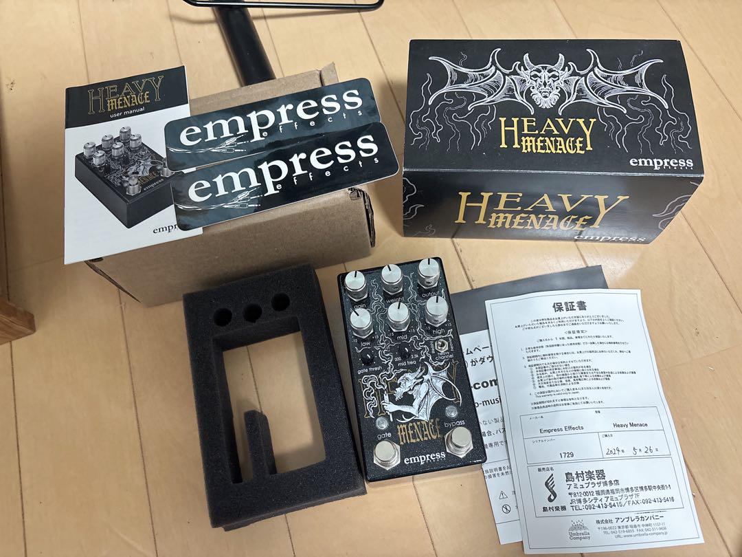 Empress Heavy Menace ギターエフェクター