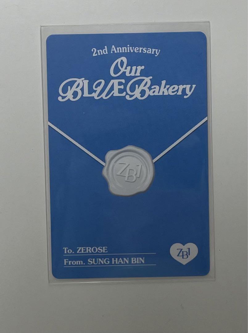 ZB1 ハンビン ゼベワン B賞 あっち向いてホイ 負け トレカ 2 zb1 ゼベワン Our Blue Bakery POPUPトレカ ハンビン - メルカリ