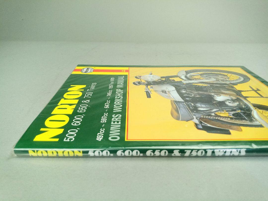 新品 NORTON 500 600 750 Twins サービスマニュアル