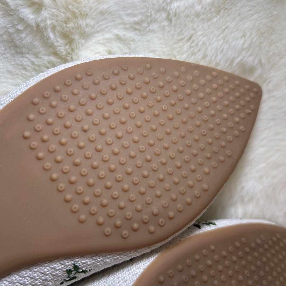 【offen】 美品　フラットシューズ　24 柄　春夏　綺麗　希少