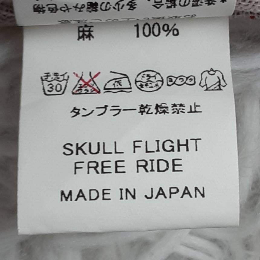 美品◎SKULL FLIGHT スカルフライト ウェスタンシャツ 長袖 チェック