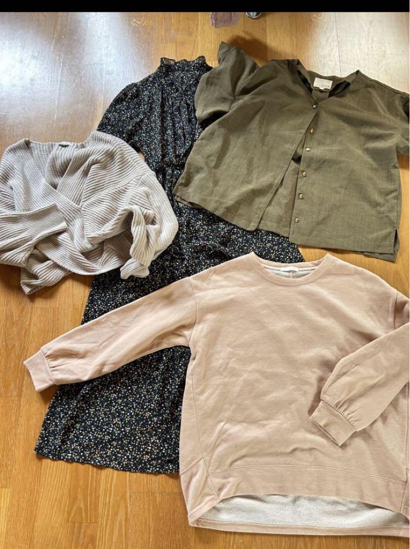 レディース まとめ売り 大量 XL 洋服 ユニクロ H&M L 新品も