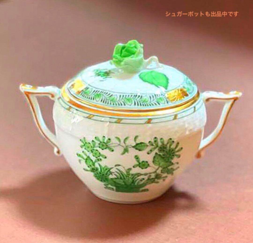 HERENDヘレンドインドの華デザートプレート19cm稀少 B新品未使用