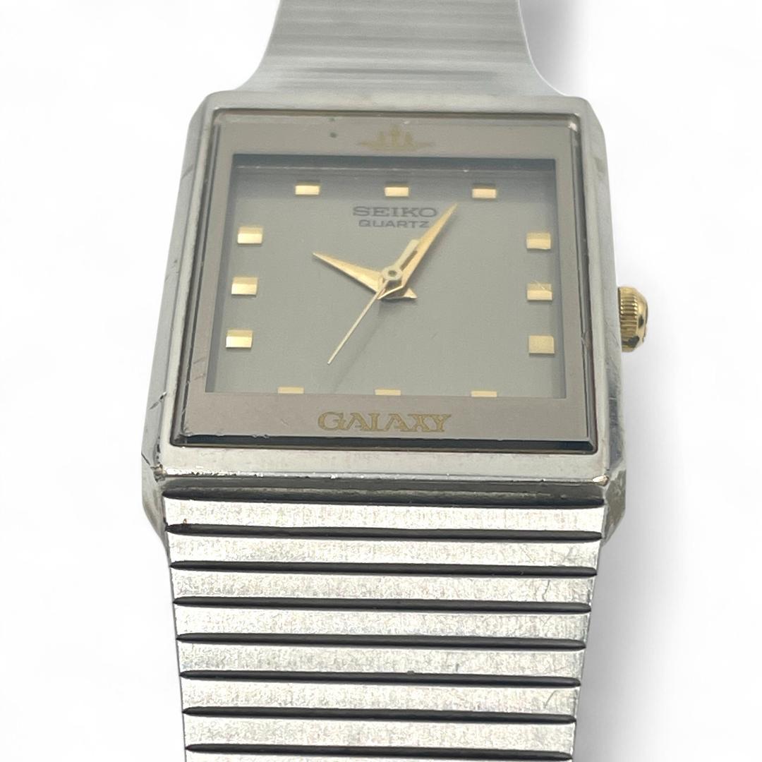 【稀少 槌目ベゼル】 70s SEIKO クォーツ 電池交換済 日本製 腕時計 希少 未使用 DAKS オリエント製 クォーツ 電池交換済 純正ベルト