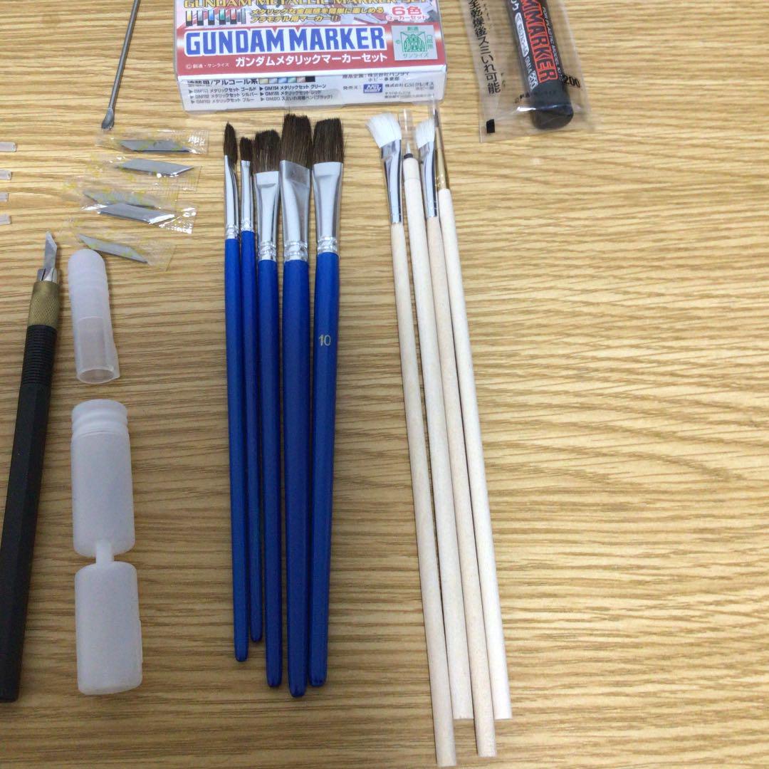 ガンプラ プラモデル 道具 工具 引退 セット