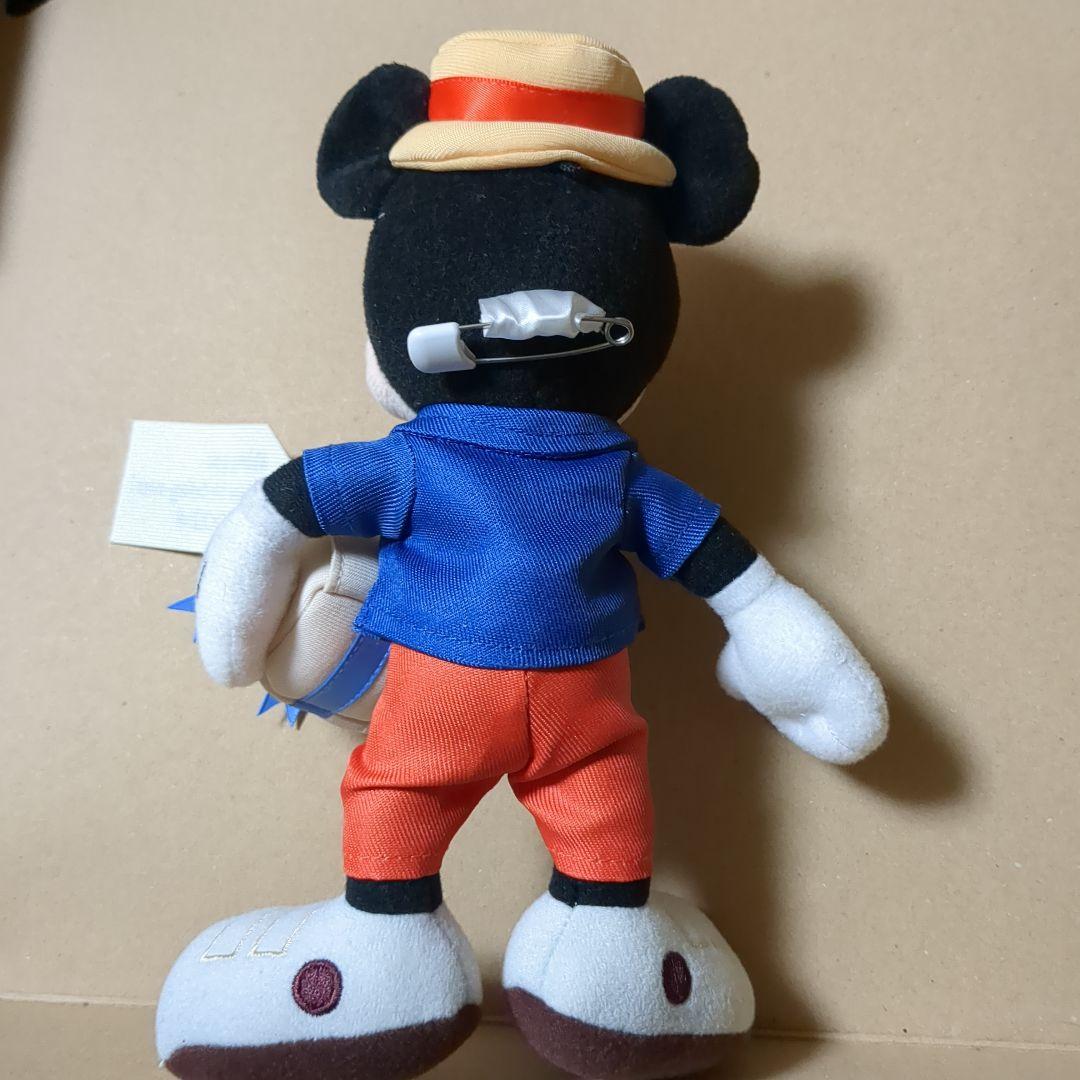 ミッキー　ミニー　お誕生日記念　ぬいぐるみバッジ