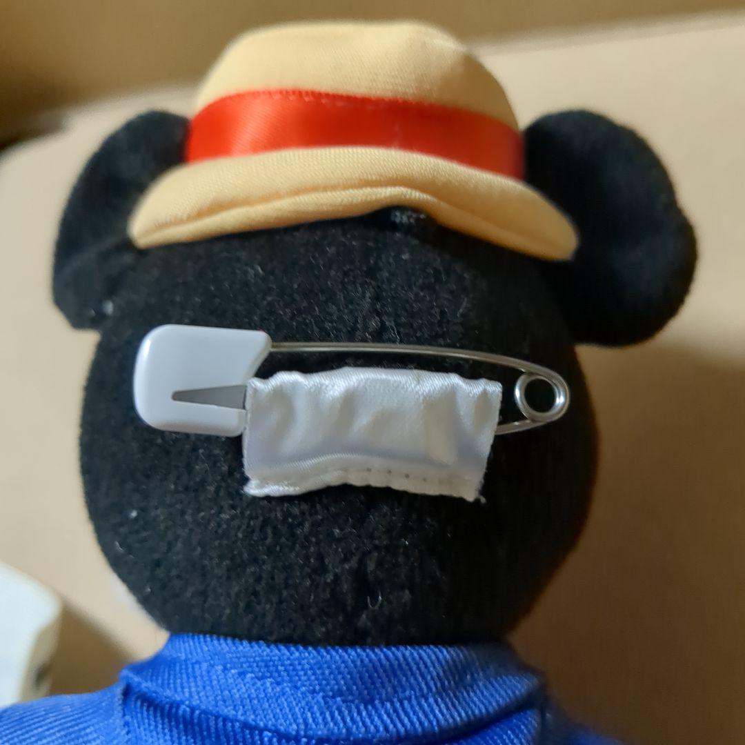 ミッキー　ミニー　お誕生日記念　ぬいぐるみバッジ