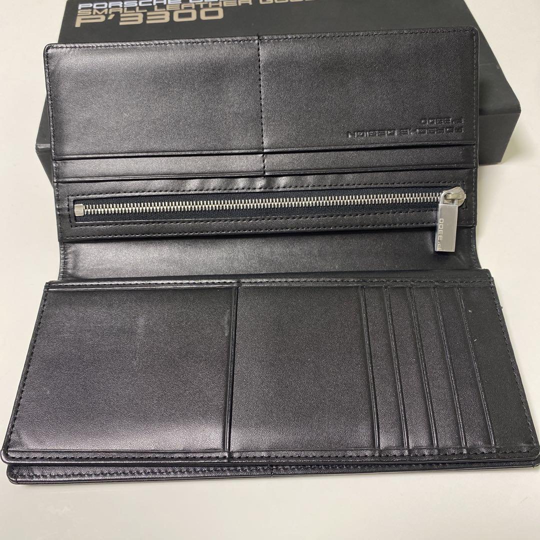 ポルシェデザイン P'3300 ブラック 二つ折り財布