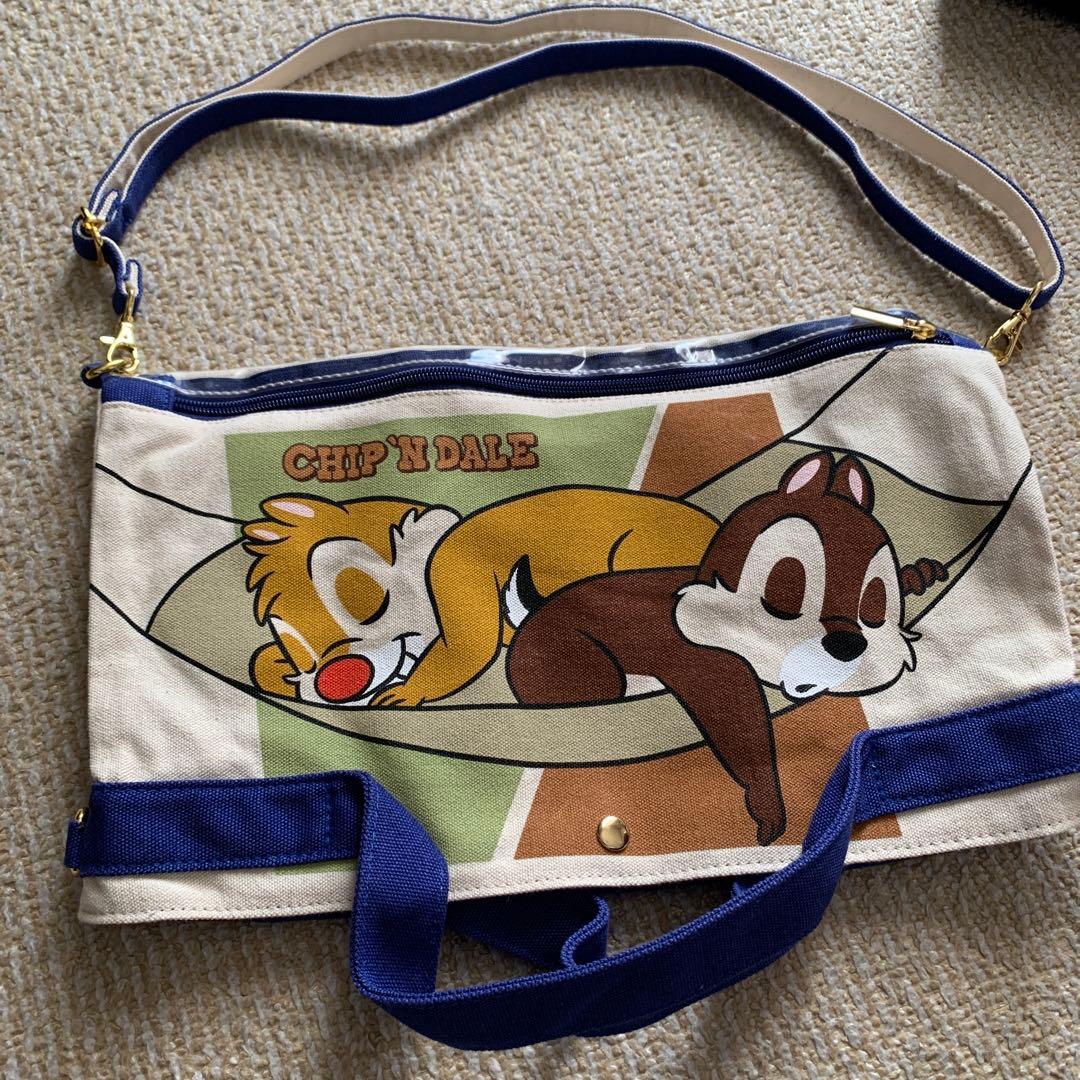 ディズニーストア　チップとデール　ショルダーバッグ