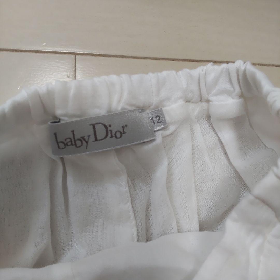 白 ドレス baby Dior ベビーディオール ワンピース パンツ 白