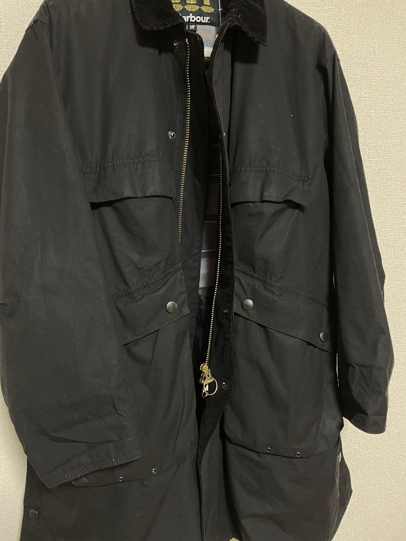 Kaptain sunshine Barbour トラベラーコートブラック　38