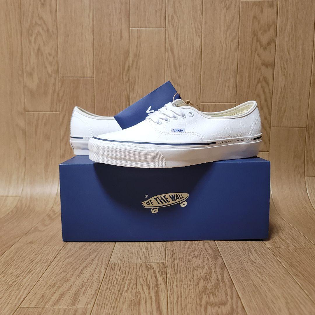 【26.0】VANS AUTHENTIC REISSUE44ホワイト スニーカー
