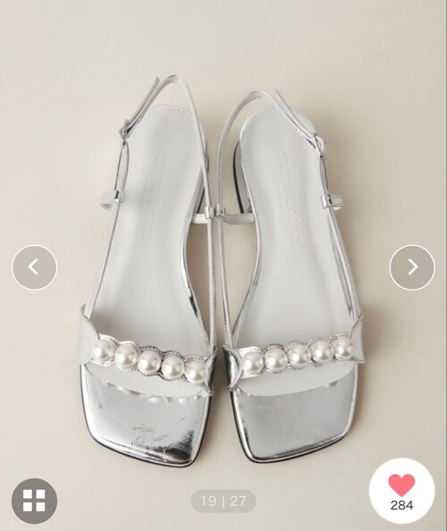 パールサンダル　ODETTE E ODILE