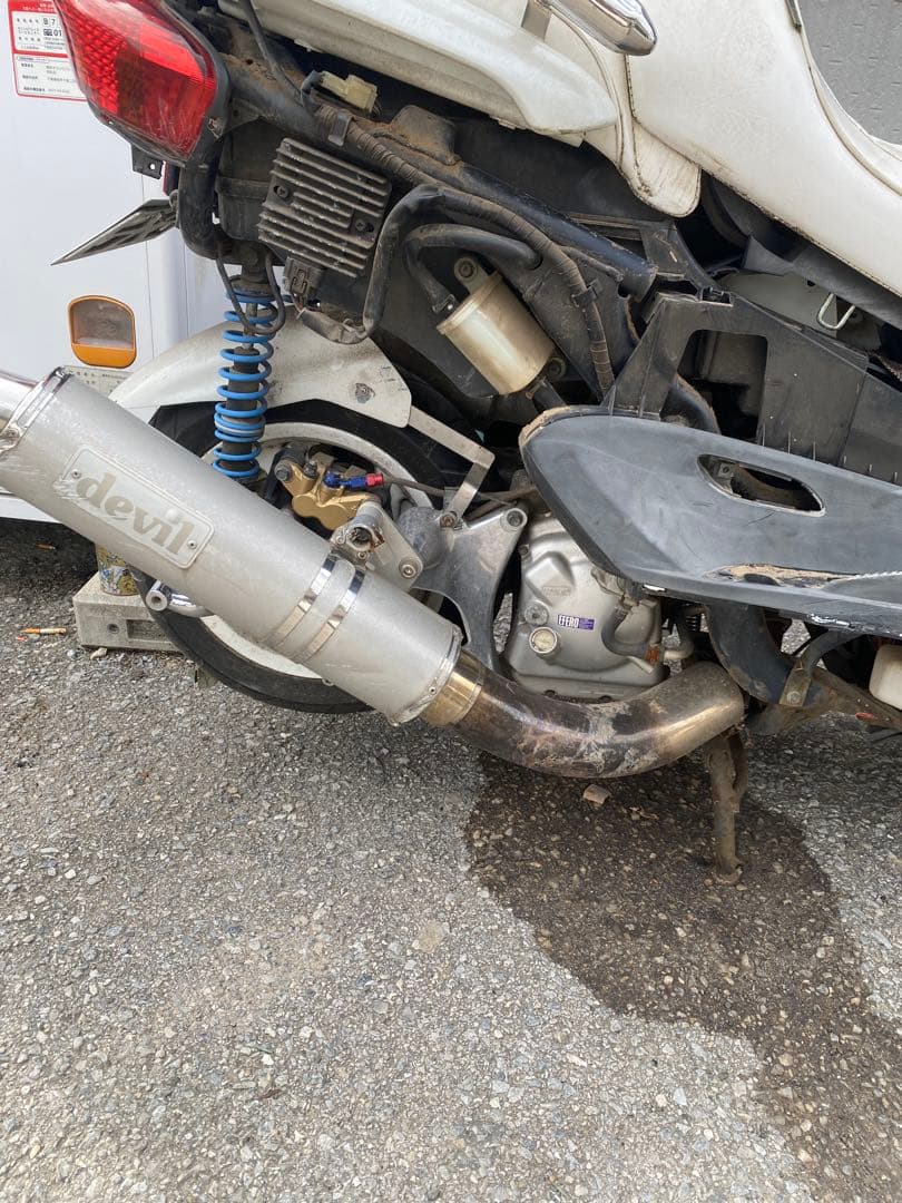 ヤマハ マジェスティ250 SG03J 不動 白 部品取り ヤマハ マジェスティ250 SG03J 不動 白 部品取り