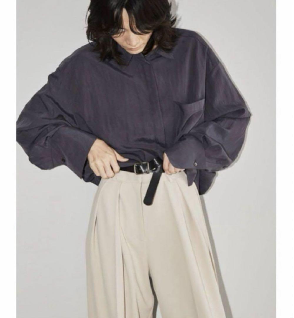 todayful　Silky Pocket Shirts インディゴ