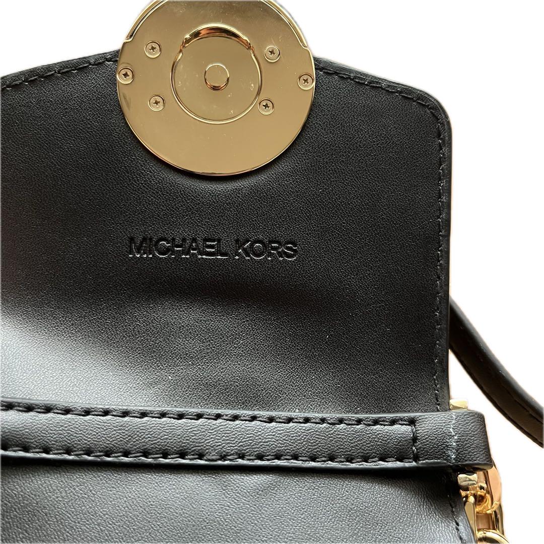 【新品】マイケルコース クロスボディ ショルダーバッグ フォンポーチ 黒 awardsandwinners.com