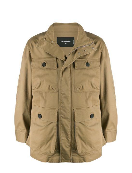 DSQUARED2 ディースクエアード ミリタリー ジャケット DSQUARED2 ディースクエアード ミリタリー ジャケット