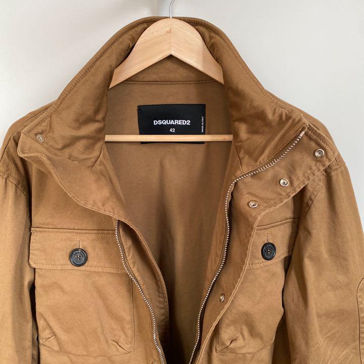 DSQUARED2 ディースクエアード ミリタリー ジャケット DSQUARED2 ディースクエアード ミリタリー ジャケット