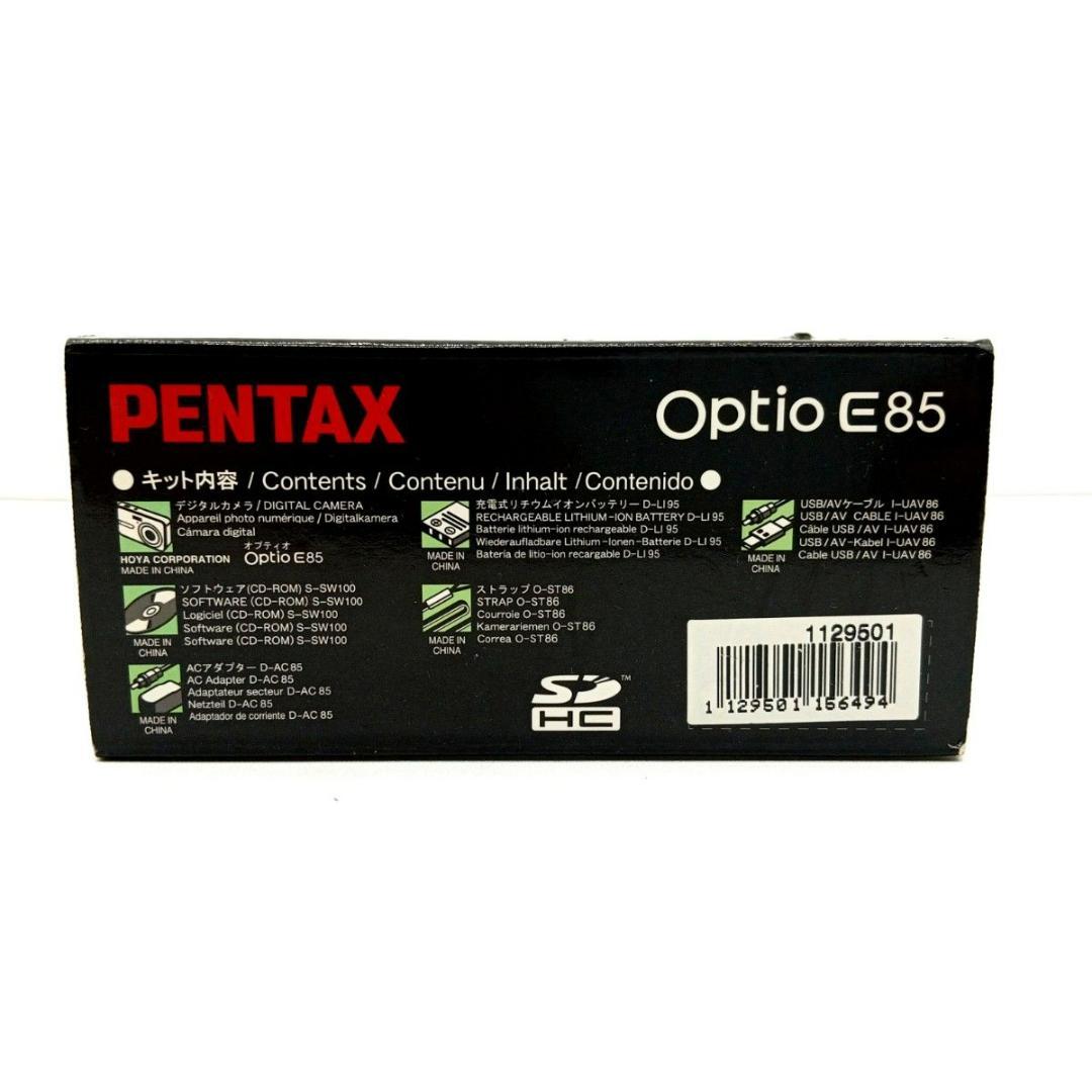 【美品】ペンタックス オプティオE85 PENTAX OPTIO E85