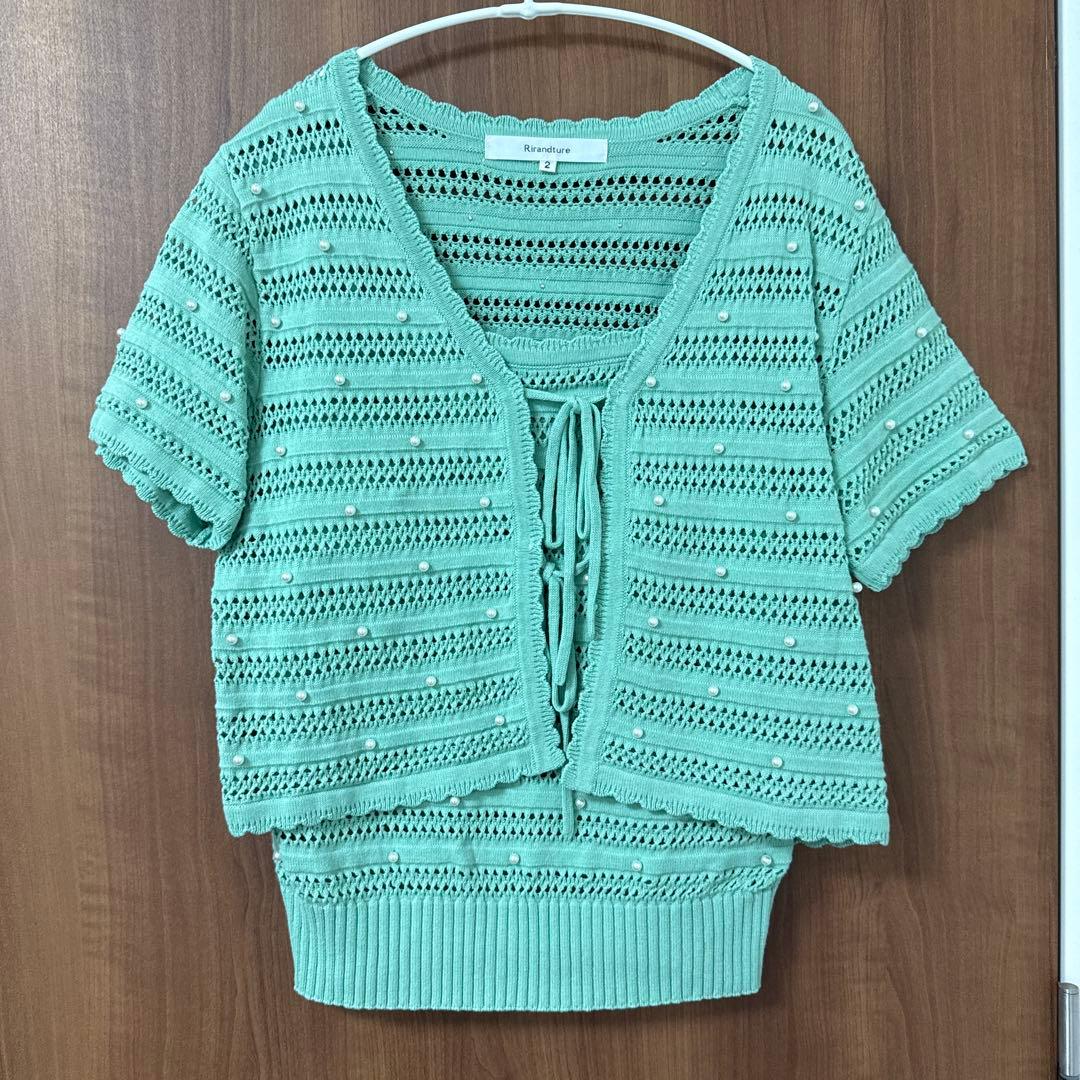 Rirandture ミントグリーン アンサンブル