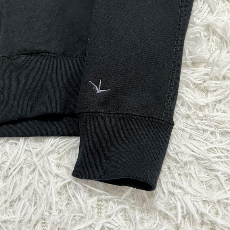 1PIU1UGUALE3 RELAX パーカー ビッグロゴ ビッグジッパー 人気沸騰