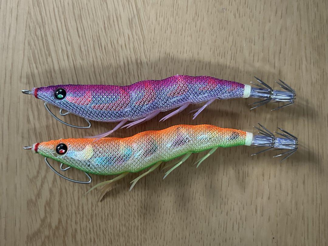 EZ-Qキャスト パタパタエギ3.5号 ラトル入り 【廃盤カラー】セット
