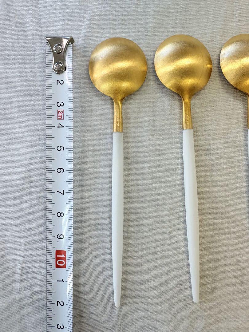 ①【美品】５点セット クチポール ゴア ティースプーンcutipol カトラリー