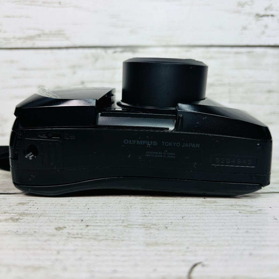 OLYMPUSコンパクトフィルムカメラ μ[mju] ZOOM 140 ブラック