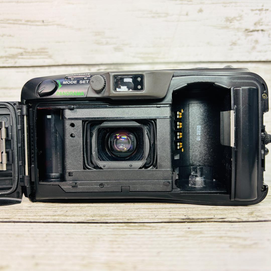 OLYMPUSコンパクトフィルムカメラ μ[mju] ZOOM 140 ブラック
