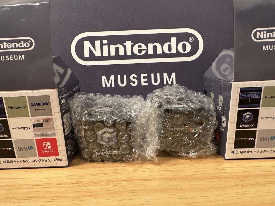 ニンテンドーミュージアム　起動音キーホルダーコレクション　ゲームーキューブ3DS