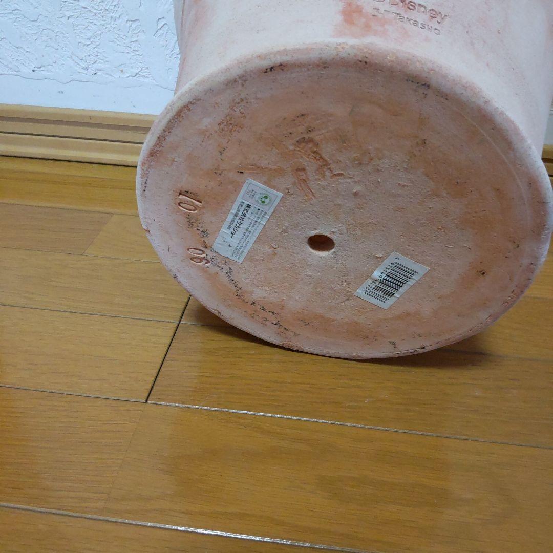 値下げしました! 廃盤! テラコッタプランター ミッキーマウス 【本物