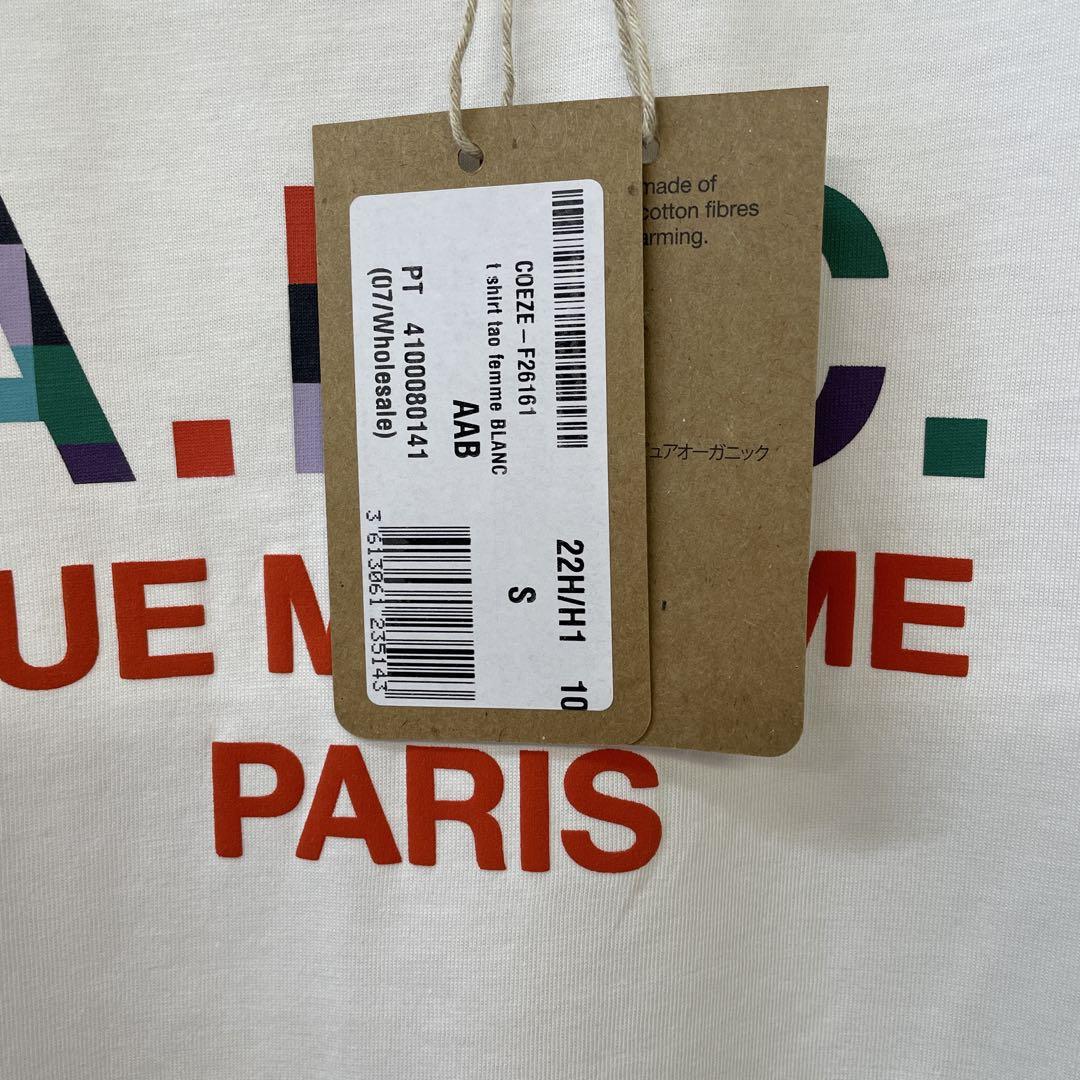 A.P.C アーペーセー Tシャツ レディースSサイズ 新品　タグ付き A.P.C. アーペーセー レディース Tシャツ 新品タグ付き Sサイズ