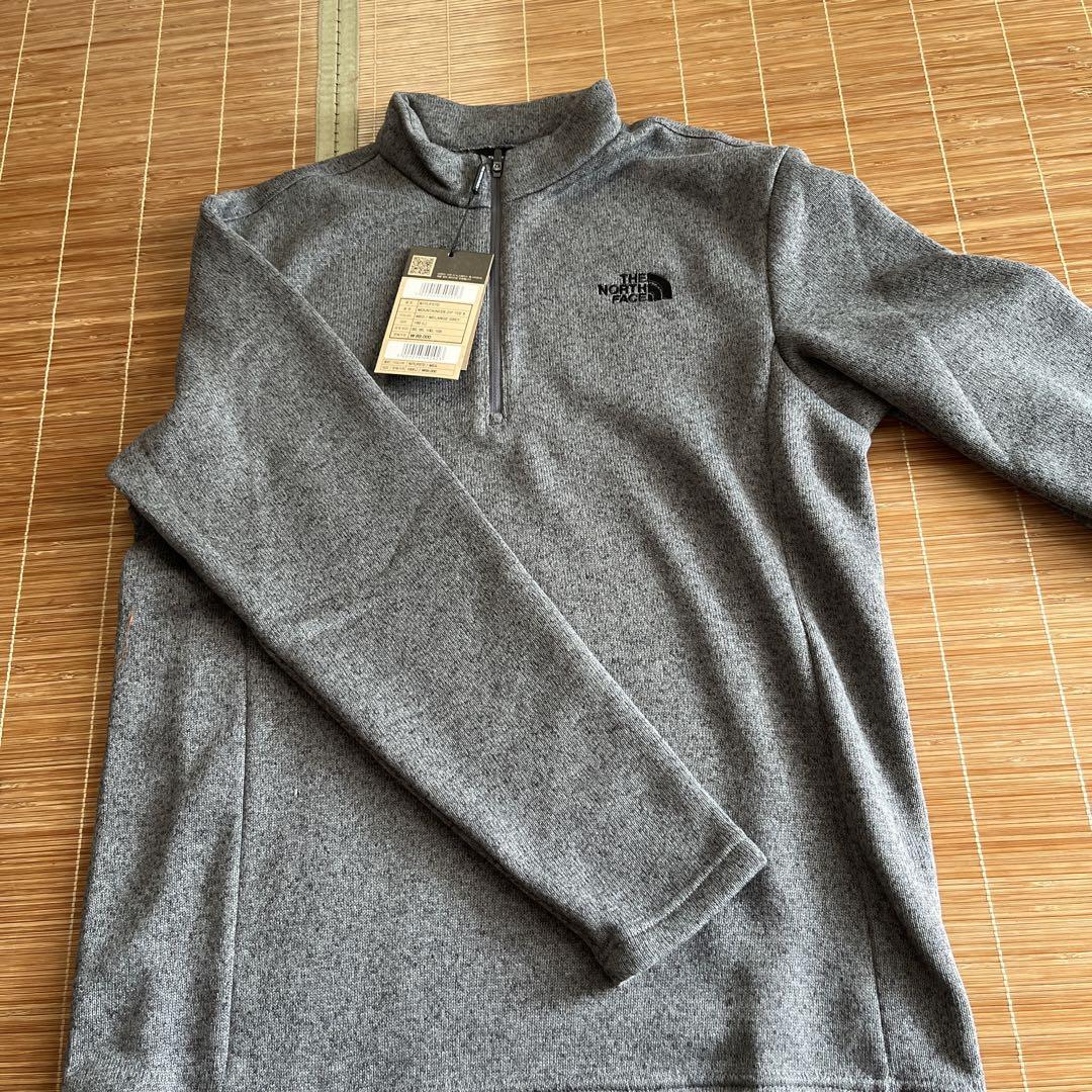 The North Face グレー フリース ジップアップ