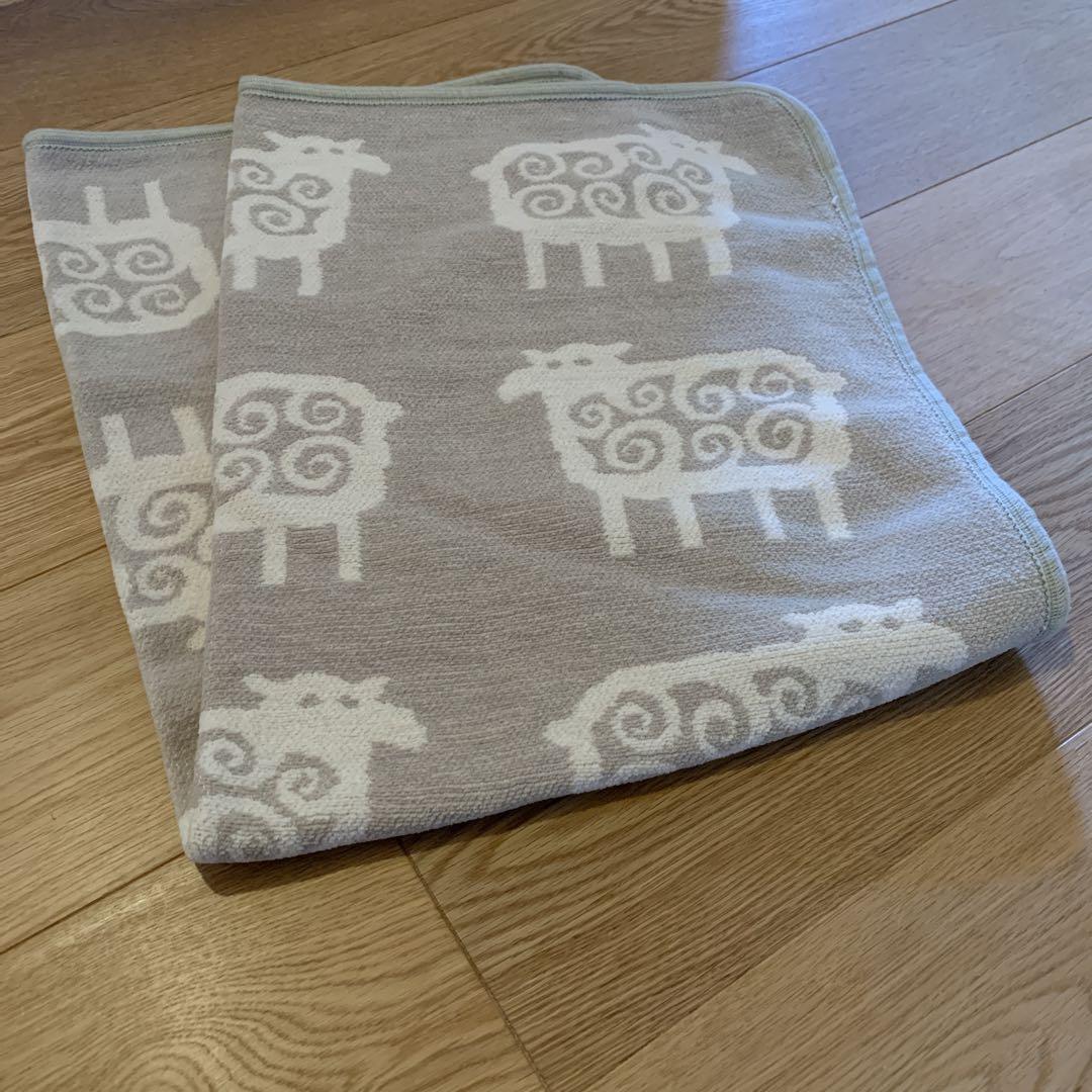KLIPPAN クリッパン オーガニックブランケット ヒツジ70cm×90cm