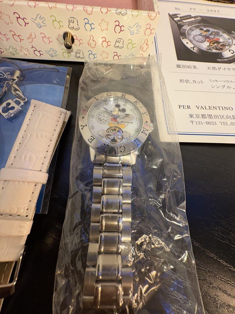 【待望★】 ミッキーマウス ダイヤモンド入り腕時計 限定2000本 生誕80周年 コスプレ衣装