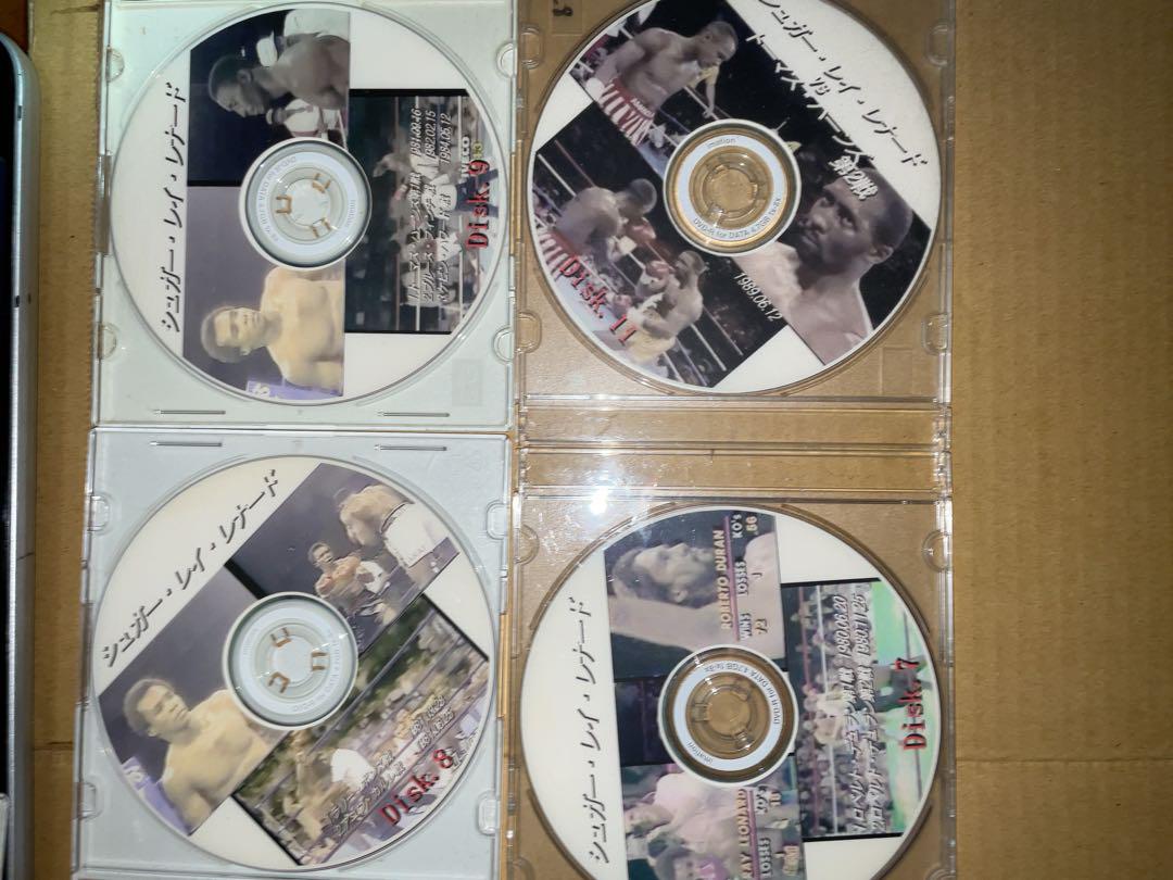 ボクシング シュガーレイレナード DVD