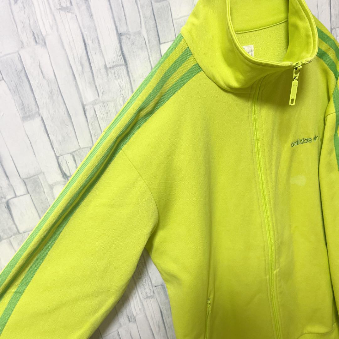 独特の上品 アディダス ジャージ 3ライン イエロー M 90s トラック 激安買う adidas ネイビー 黄色 ジャージ 90s アディダス 身幅61 ジャージ