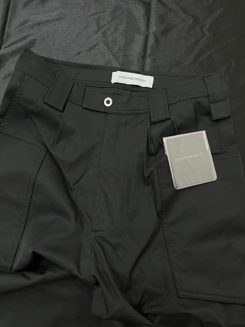 KIKO KOSTADINOV ウエストパンツ ブラック KIKO KOSTADINOV ウエストパンツブラック-メルカリ 44 - メルカリ