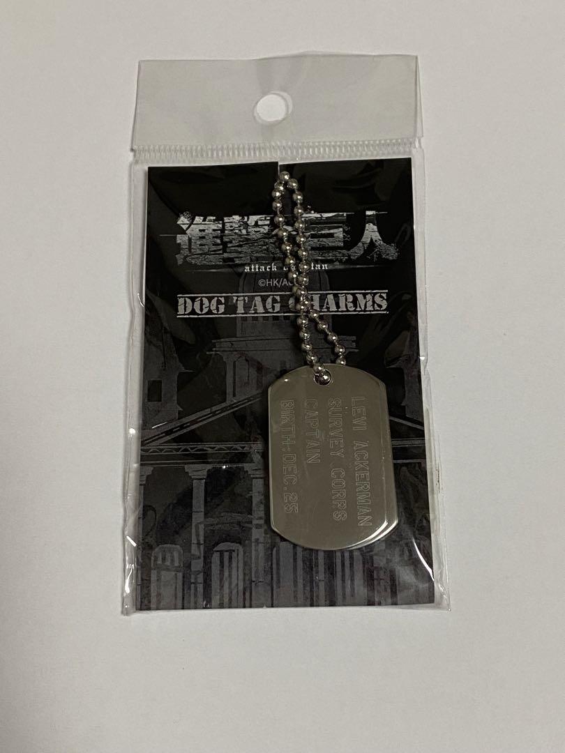 進撃の巨人 ドッグ タグチャーム ハンジ 進撃の巨人 ドッグ タグチャーム ハンジ ストラップ